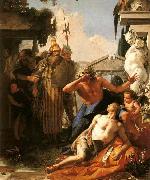 Giovanni Battista Tiepolo The Death of Hyacinth oil painting